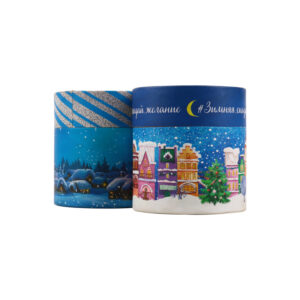 Paper Tube Box For Christmas