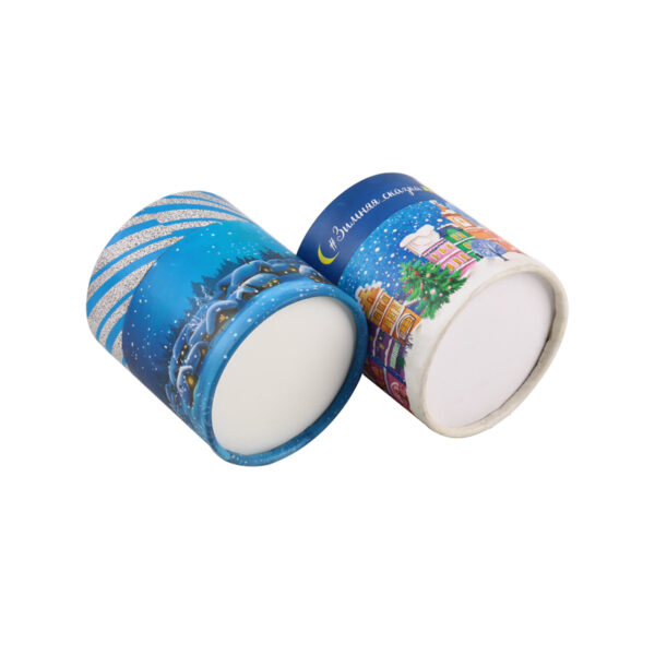 Paper Tube Box For Christmas