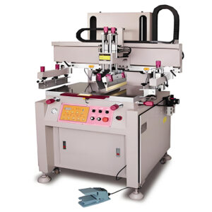 High precision vertical electric screen printing machine