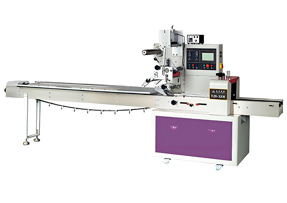 Rotary pillow packing machine