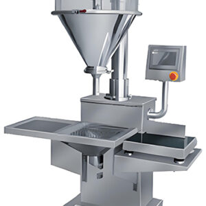 Semi automatic powder metering and filling equipment