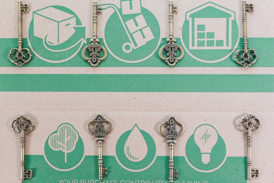 Illustration of packaging trend icons paper based boxes recycling arrows minimalistic pack design EPR law document and consumer buying eco friendly products