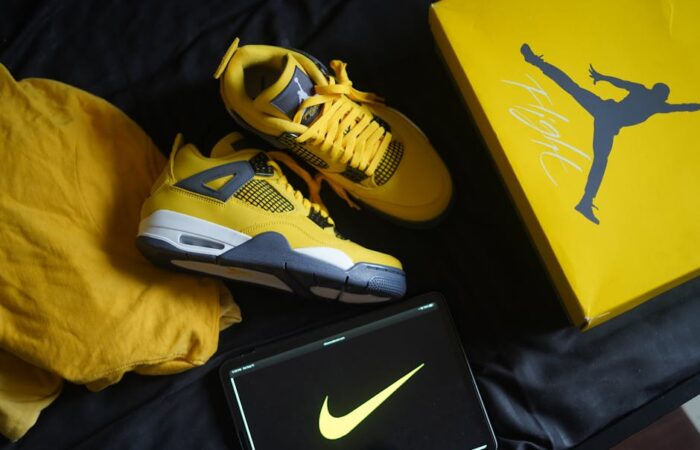 Vibrant custom printed box opening to reveal product inside with brand story elements like icons and colors matching the product high resolution lifestyle shot