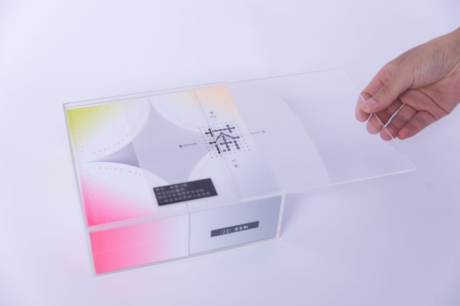 luxury product packaging box with lid opened showing branded interior and NFC technology luxury product packaging box with lid opened showing branded interior and NFC technology